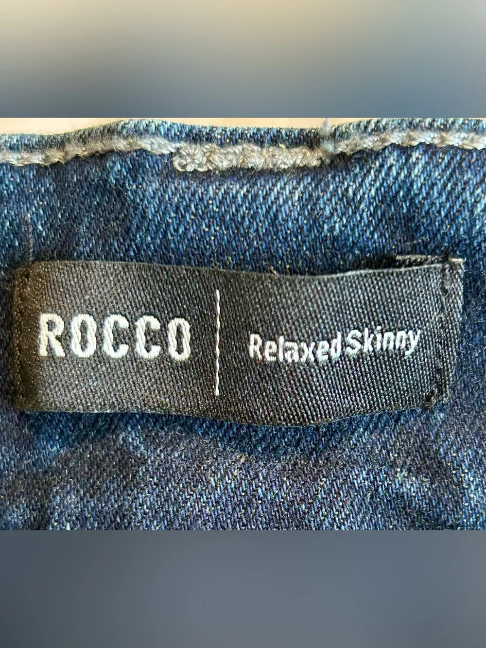 True Religion Men's Dark Blue Slim Jeans Sz 33 NWT Rocco No Flap